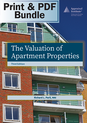 The Valuation of Apartment Properties, Third Edition - Print + PDF Bundle