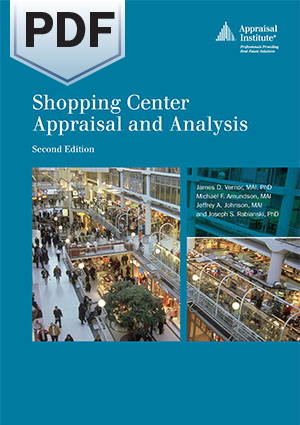Shopping Center Appraisal and Analysis, second edition - PDF