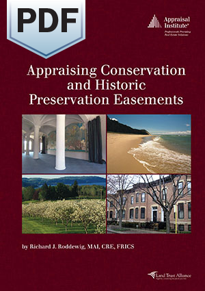 Appraising Conservation and Historic Preservation Easements - PDF