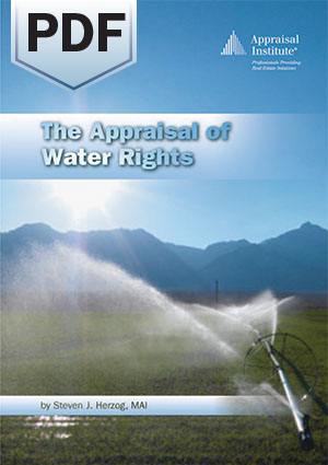The Appraisal of Water Rights - PDF