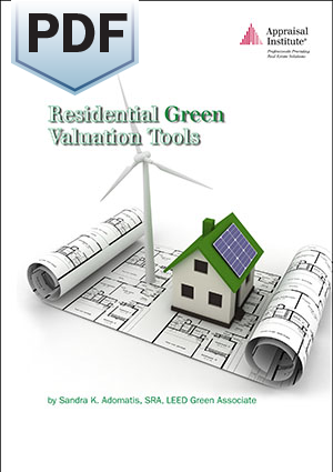 Residential Green Valuation Tools - PDF