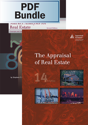 Market Analysis for Real Estate, 2nd ed. + The Appraisal of Real Estate, 14th ed. - PDF Bundle