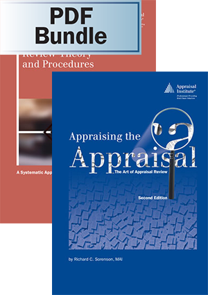 Review Theory and Procedures + Appraising the Appraisal, 2nd ed. - PDF Bundle