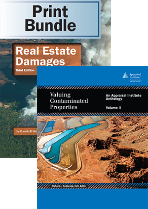 Real Estate Damages, 3rd ed. + Valuing Contaminated Properties, Volume II - Print Bundle
