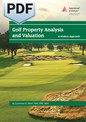 Golf Property Analysis and Valuation: A Modern Approach - PDF