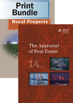 Rural Property Valuation + The Appraisal of Real Estate, 14th ed.- Print Bundle