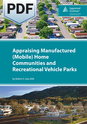Appraising Manufactured (Mobile) Home Communities and Recreational Vehicle Parks - PDF