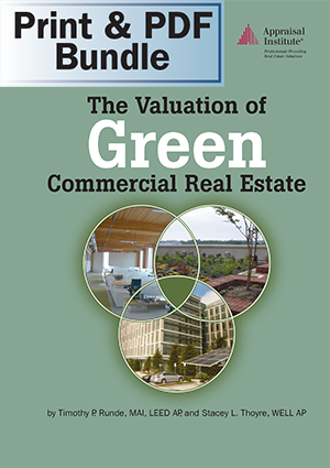 The Valuation of Green Commercial Real Estate - Print + PDF Bundle