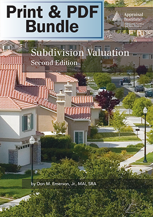 Subdivision Valuation, Second Edition - Print + PDF Bundle