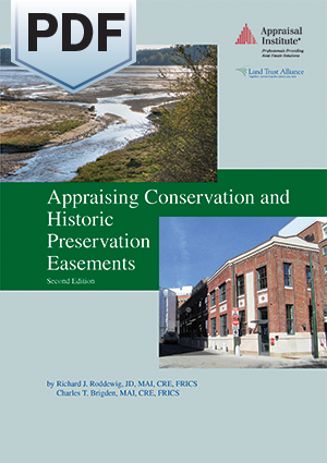 Appraising Conservation and Historic Preservation Easements, Second Edition - PDF