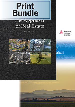 The Appraisal of Real Estate, 15th Ed. + The Dictionary of Real Estate Appraisal, 6th Ed. - Print Bundle