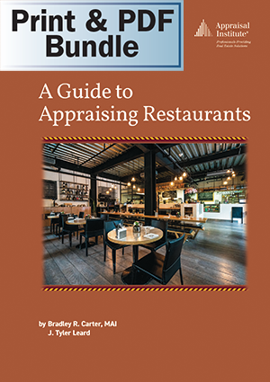 A Guide to Appraising Restaurants - Print + PDF Bundle
